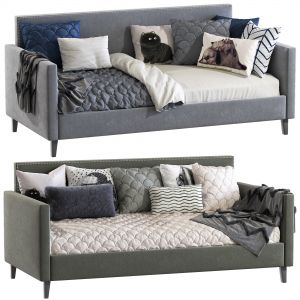 Bed-sofa Guizar Back Twin Daybed Set 114