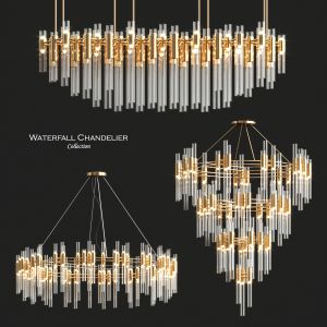 Waterfall Chandelier Collection By Luxxu