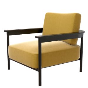 Armchair Hood Zanette Tomasella Yellow