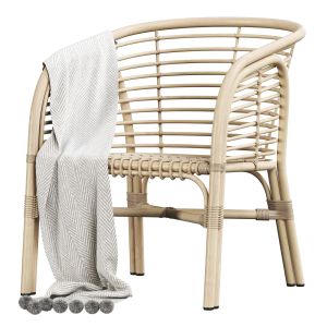 Lombok Rattan Lounge Chair