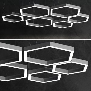 Hex Ceiling Light