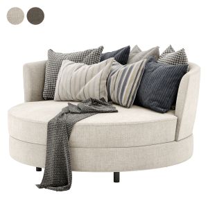 Delta Iii Circle Sofa Swivel