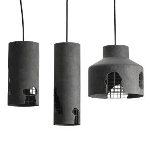 Concrete Pendant Lights