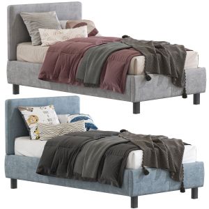 Set 223 Upholstered Platform Bed