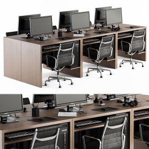 Office Furniture - Employee Set 32