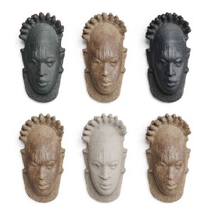 African Mask Wallmount