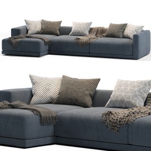 Lario Flexform Chaise Longue Sofa