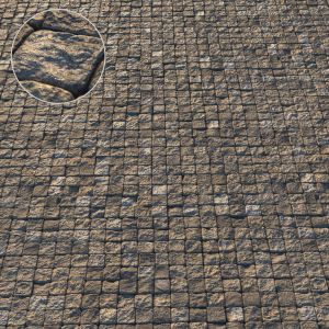 Square Paving Slab Material 02