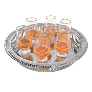 Mid Century Modern Barware Retro Whiskey tray