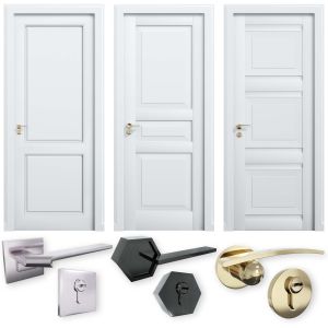 3 Interior Door + 3 Distinct Handles