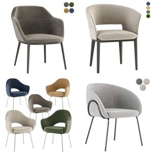 6 dinning chair in various colors and materials