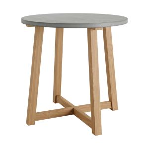 Rustic 32 Round Dining Table By Homary