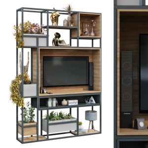 Tv Wall Set 208