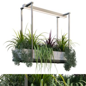 Indoor Metal Box Plant Set 231