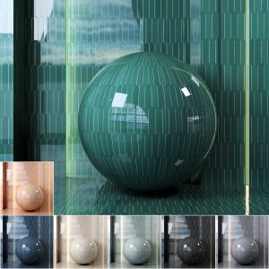 (4k)(7color) Equipe Lanse Ceramics Set 01-seamless