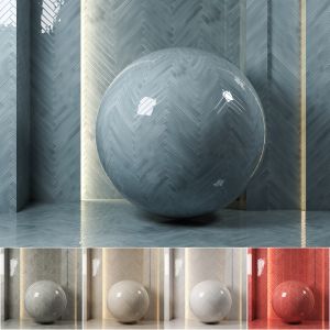 (4k)(5color)carolina Polished Ceramic Set 1(PBR)