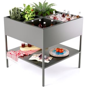 Garden Console Quadrangular Consuela  | La Redoute