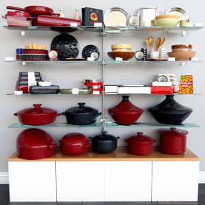 A Set Of Pots And Utensils For The Kitchen