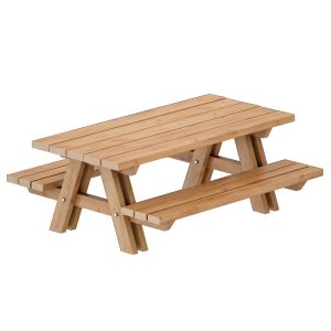 Outdoor Wooden Picnic Table