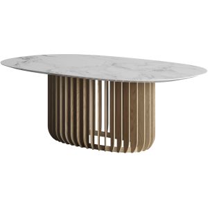 Juice Oval Table 220 Cm By Miniforms