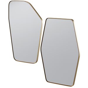 Wall Mirror Shape Brass By Kare Design