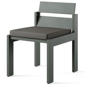 Walker Metal Outdoor Dining Chair