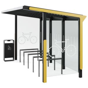 Bicycle Parking Aureo Velo By Mmcite