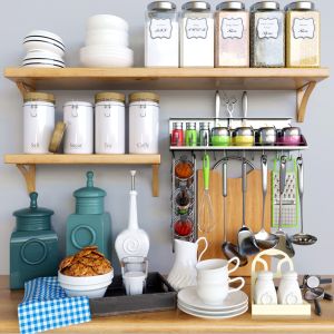 Collection Of Kitchen Utensils For The Kitchen