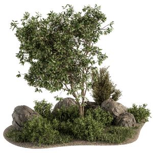 Garden Set Tree And Bush - Garden Set 17