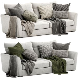 Icon 4 Seater Fabric Sofa