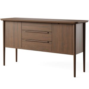 Tate Walnut Midcentury Sideboard