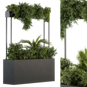 Indoor Plant Set 214 - Plant Box Stand