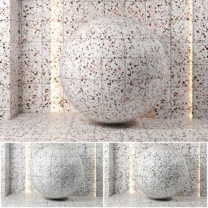 (4k)(3color) Terrazzo Confetti 03(seamless,pbr)