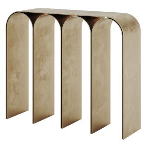 Golden Arch Console By Pietro Franceschini