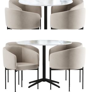 Bonnet Dining Table By Adea