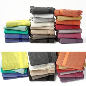 Collection Of Colorful Terry Towels