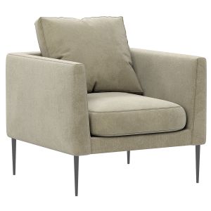 Armchair With Armrests Pilotis