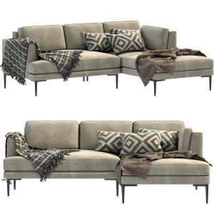 Andes Piece Chaise Sectional