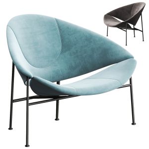 Glider Fabric Armchair by Artifort