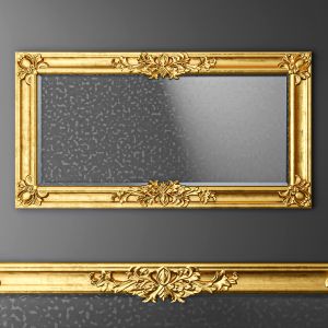 Mirror, Baroque, Gold, Frame, Wall Decor, Luxury