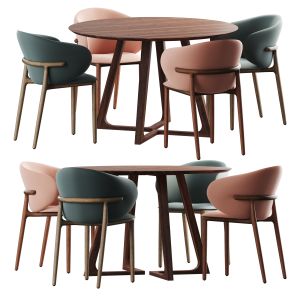 Artisan & West Elm Dean Dining Set