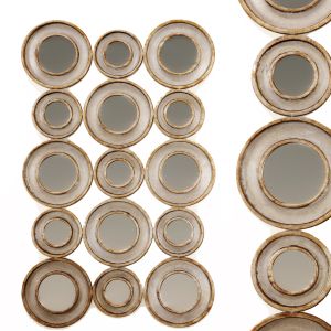 Circles Mirror By Grace Feyock For Uttermost