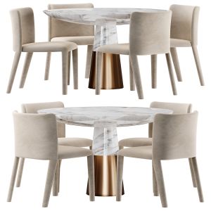 Potocco Lars Dining Table Set