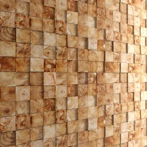 Wooden Mosaic, Wall Decor, Plank Panels