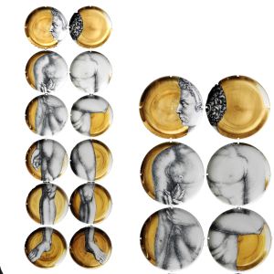 Panels, Plates, Gold, Luxury, Wall Decor, Luxury