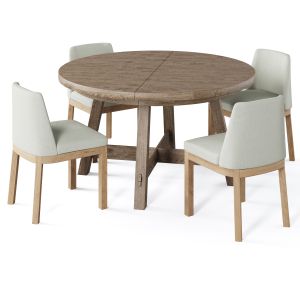 Tuscany Dining Table Layton Chair By Pottery Barn