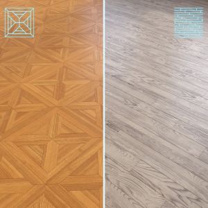 Parquet - Laminate - Wooden Floor 2 In 1