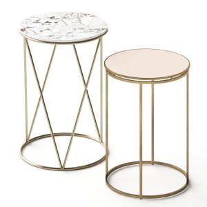 John Lewis & Partners Belle And Melena Side Tables