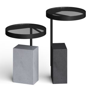 Lyon Beton Twist Side Table