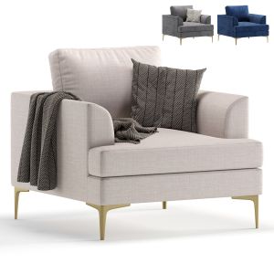 Armchair Douglas By Cazarina Interiors 3 Colors